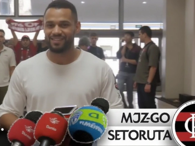 Juninho desembarca no Rio para assinar com Flamengo e é homenageado com música de Guerrero