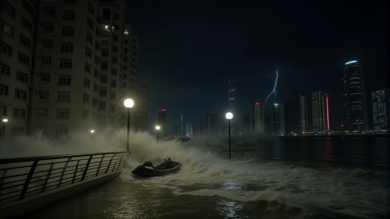 Tufão Ragasa atinge Hong Kong e Guangdong com ventos de 260 km/h